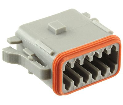 Kopplingsram DT/AT-serien 12-polig hona (AT06-12SA)