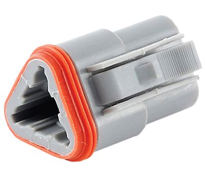 Kopplingsram DT/AT-serie 3-polig hona (AT06-3S)