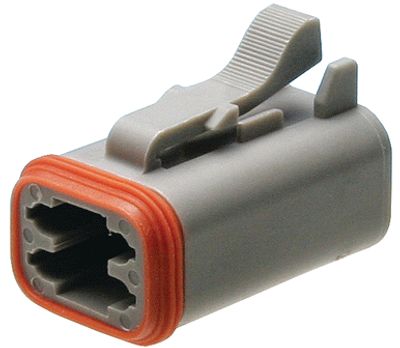 Kopplingsram DT/AT-serie 4-polig hona (AT06-4S)