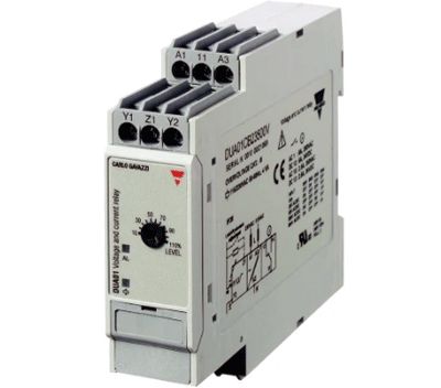 Spänningsövervakningsrelä för DIN-skena 115/230Vac 2-500Vac/dc överspänning