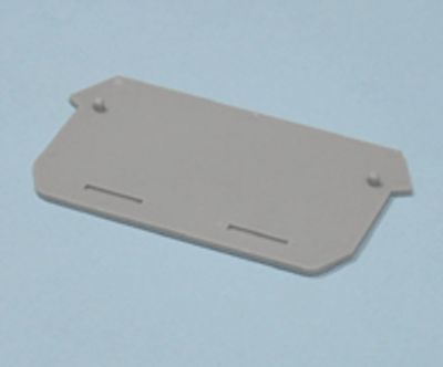 Ändplatta UDK4-serien grå