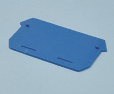 Ändplatta UDK4-serien blå