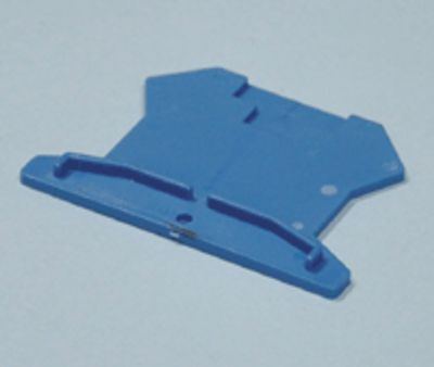 Ändplatta UK2.5-serien blå