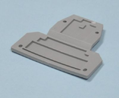 Ändplatta UKK3/UKK5-serien grå