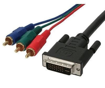 DVI-A/RGB-anslutningskabel svart 10m