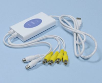 USB-videoinspelare för fyra kameror *