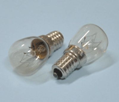 Ugnslampa E14 26x56mm 240V 25W 300°C