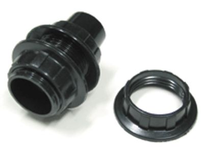 Skärmring för E14-socklar svart