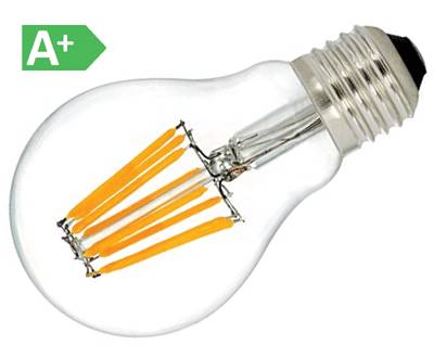 LED-lampa E27 230Vac 8W 810lm 3000K varmvit