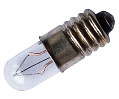 Glödlampa E5 12V 100mA 1,2W (MS06121001)