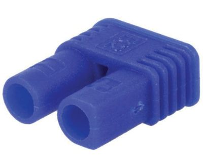 Strömkontakt 2-polig hona 500Vdc 15A blå