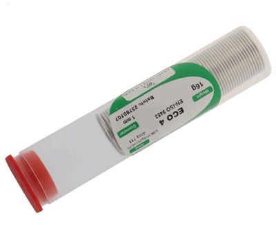 Blyfri lödtenn Sn96,5/Cu0,5/Ag3 1,0mm 16g