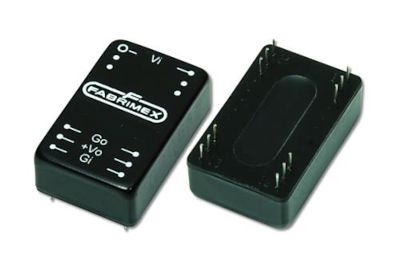 DC/DC-spänningsomvandlare 12Vdc/5Vdc 250mA 3W