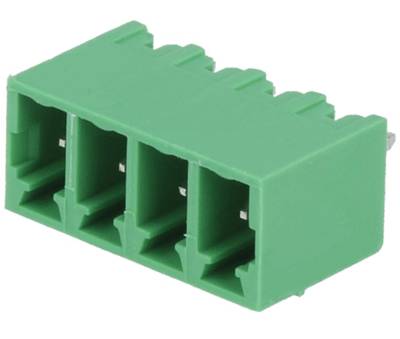 Kretskortskontakt rak 4-pol R-3,81