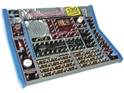 Elektronikens experimentkit med 130 kopplingar