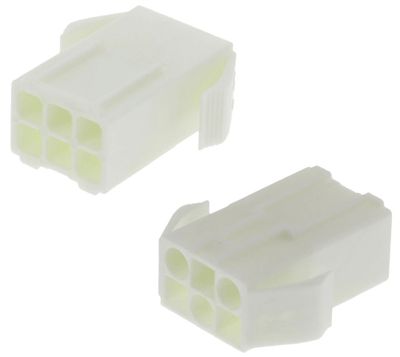 Kopplingsram EL-serien 6-polig för hanstift (ELR-06V)