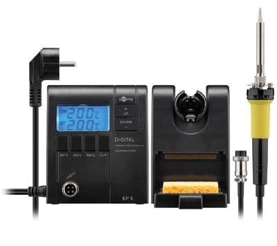 Justerbar lödstation med digital display 48W