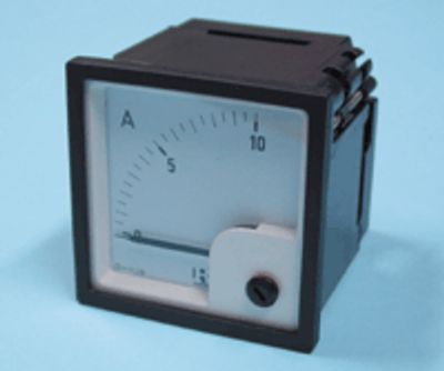 Panelmätare 72x72mm 10Adc