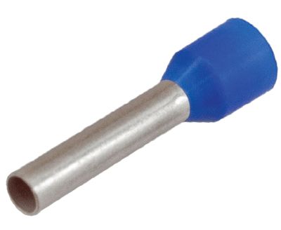 Isolerad ändhylsa 16mm²/18mm blå 50 st/fp