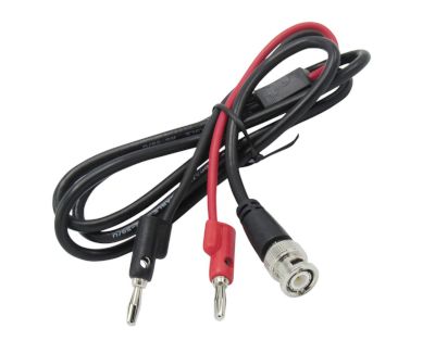 BNC-mätningskabel 4 mm med banankontakter 1,1 m