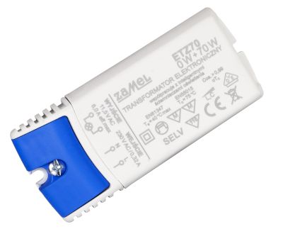 Elektronisk halogentransformator 11,5Vac 70W