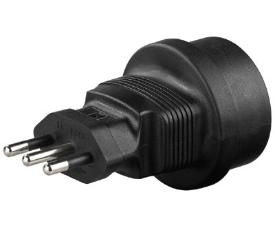 Kontaktadapter Schuko/Italien