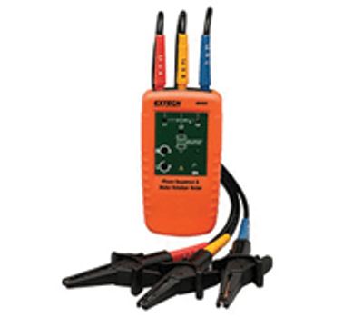 Fasföljdsindikator för motorrotationstestare 40-600Vac