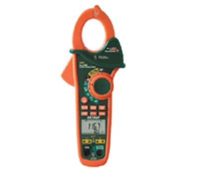 Digital TRUE-RMS tångamperemeter 400A ac/dc + IR-termometer