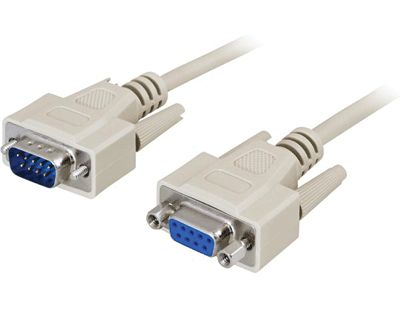 Tillbehörskabel D9P/D9S 1m