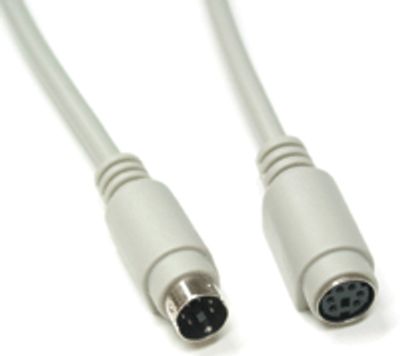 PS/2-förlängningskabel 5m