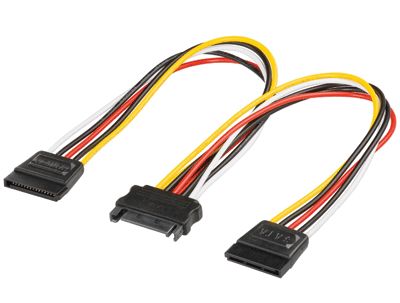 Strömdelningskabel serial-ATA (SATA) 0,2m