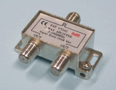 F-fördelare, 2-delad FM/TV