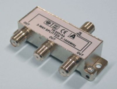 F-fördelare, 3-delad FM/TV