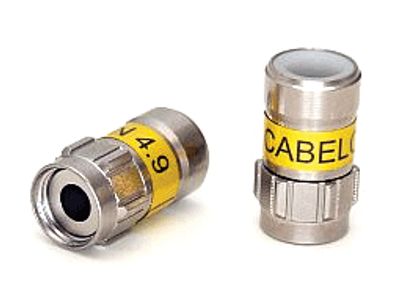 F-kontakt (verktygsfri kompression) RG-6U/CT100/TELLU13