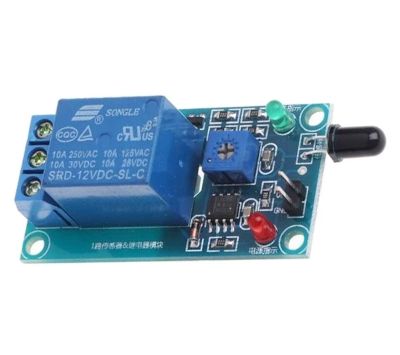 Elddetektor med reläutgång