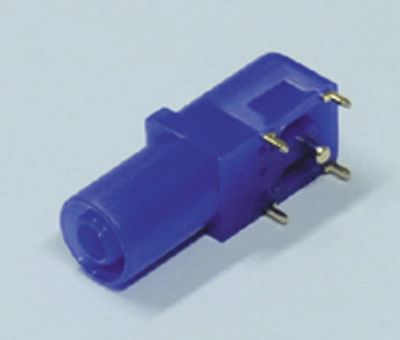 Säkerhetsbana för kretskort 4mm blå