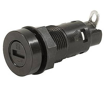 Säkringshållare för panel 5x20mm 10A 250Vac IP40/IP54 (FEF 0031.1081)