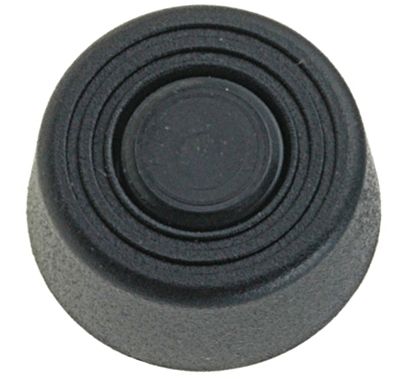 Enhetsfot 14x5,8mm svart 10 st/förp