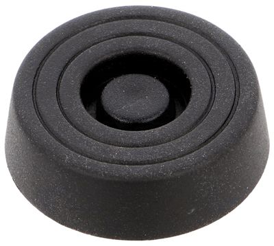 Enhetsfot 28,5x8,2 mm svart 10 st/förp