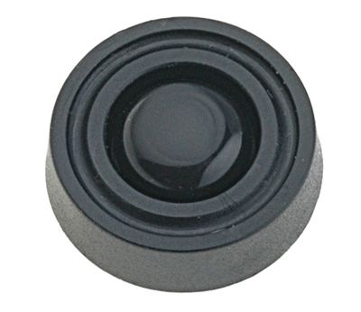 Enhetsfot 15,7x4,4mm svart 10 st/förp