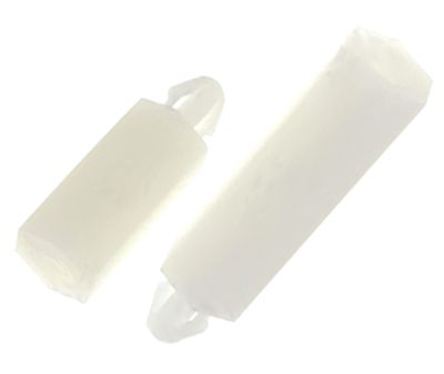 Kretskortshållare 10mm/M3 vit