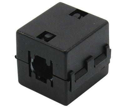 Öppningsbar kabelklämma 13mm svart (165-00003)