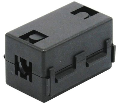 Öppningsbar kabelhylsa 6,5 mm svart (165-00001)