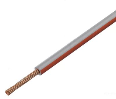 Anslutningskabel 60Vdc 0,5mm² grå/röd 100m/rulle