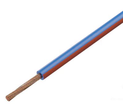 Anslutningskabel 60Vdc 0,5mm² blå/röd 100m/rulle