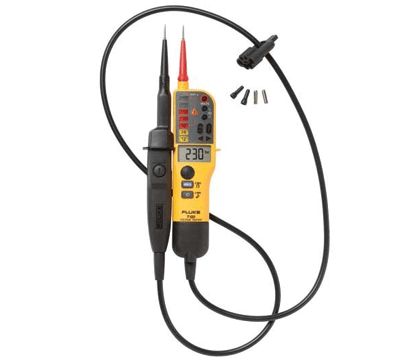 Spänningsprovare med LCD/LED-display och rotationsriktningindikator 6-690V