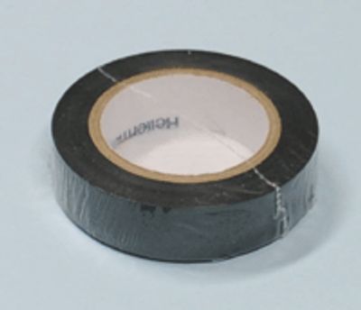 PVC-tejp 15mm svart 10m