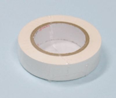 PVC-tejp 15mm vit 10m