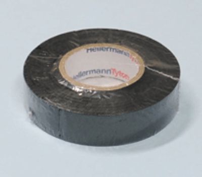 PVC-tejp 19mm svart 20m