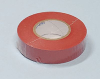 PVC-tejp 19mm röd 20m